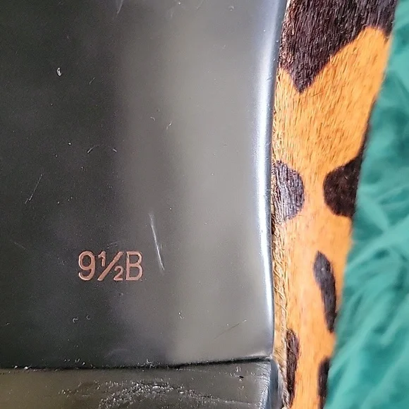 Talbots Animal Print Heels Size 9.5 - Picture 6 of 10